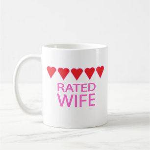 Five Heart Wife Coffee Mug