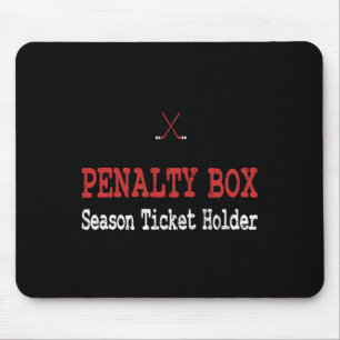 Five Hole Hockey Gifts And Designs - Funny Hockey Mouse Pad