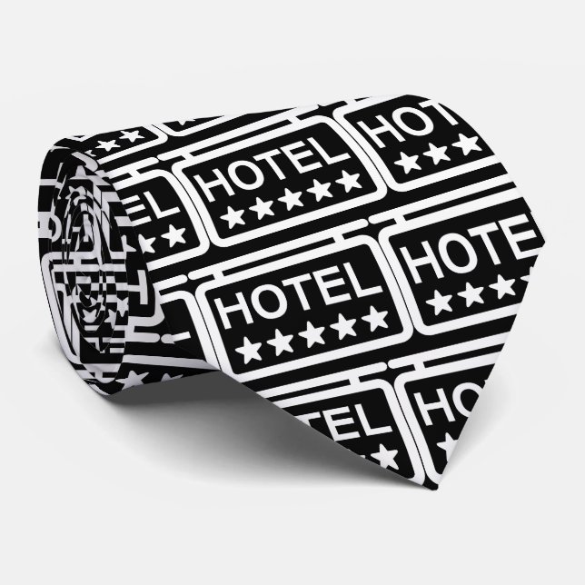 Five Hotels Symbol Tie (Rolled)