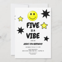 Five is a Vibe 5th Birthday Party