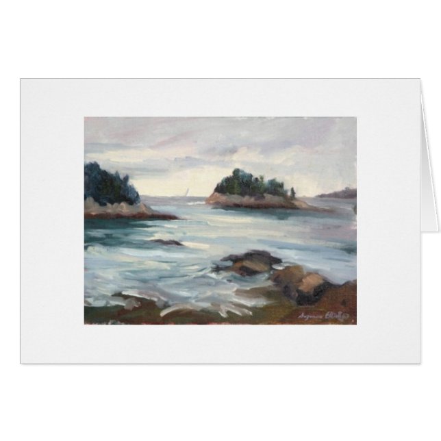 Five Islands, Maine Card (Front Horizontal)