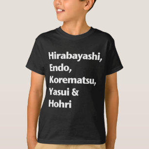 Five Japanese American Civil Rights Sempai T-Shirt