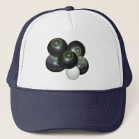 Five Lawn Bowls Stack, Truckers Hat