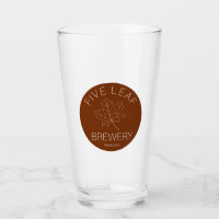 Five Leaf Brewery Glass