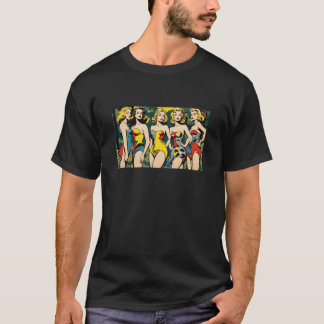 Five Pop Art Women T-Shirt