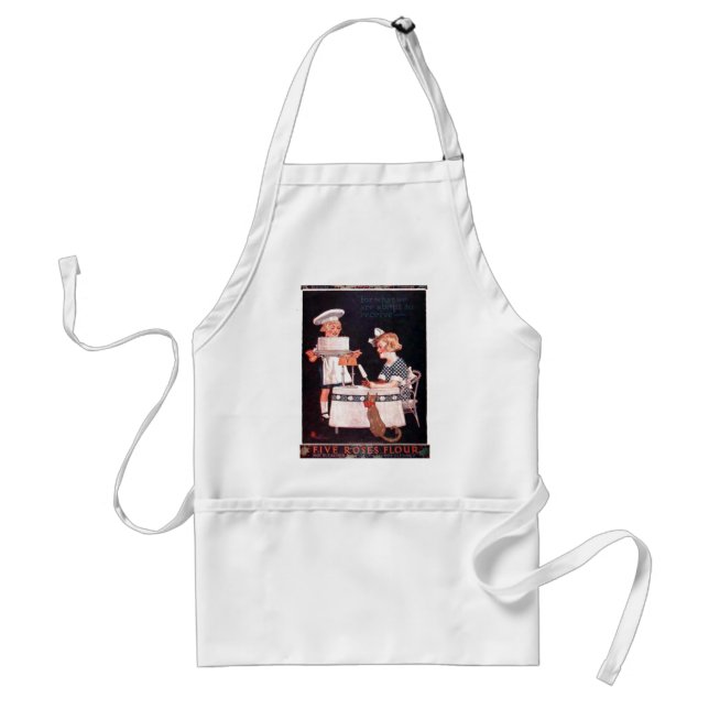 Five Roses Flour ~ Vintage1914 Ad Standard Apron (Front)