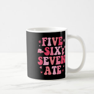 Five Six Seven Ate Cheer Cheerleader Gift For Woma Coffee Mug