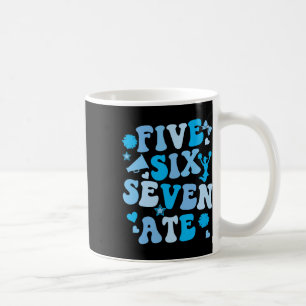 Five Six Seven Ate Cheer Cheerleader Women Girls K Coffee Mug