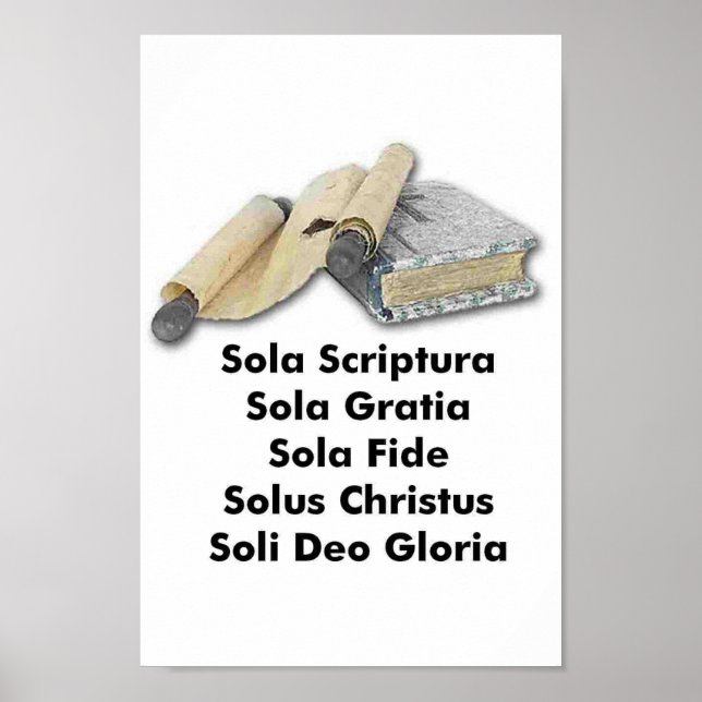 Five Solas Poster (Front)