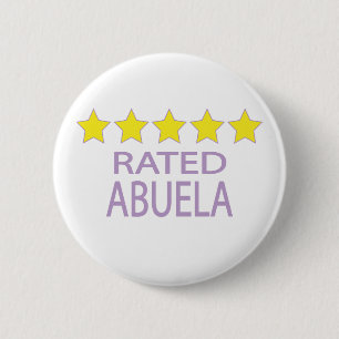 Five Star Abuela 6 Cm Round Badge
