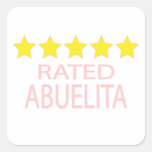Five Star Abuelita Square Sticker