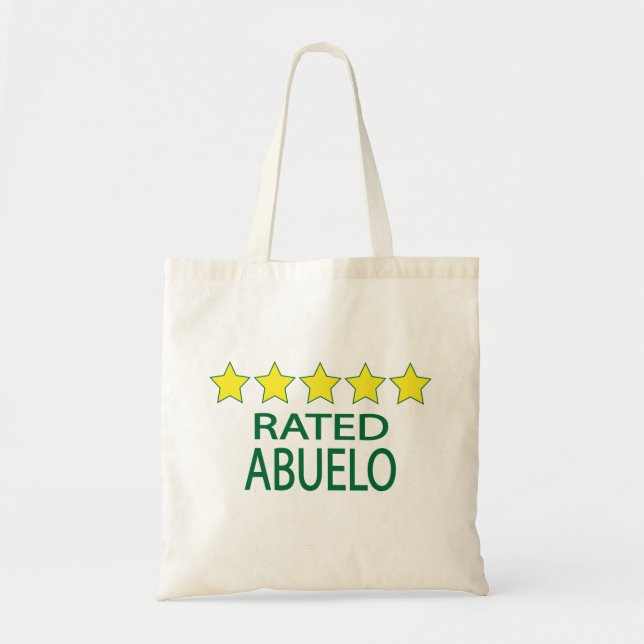 Five Star Abuelo Tote Bag (Front)