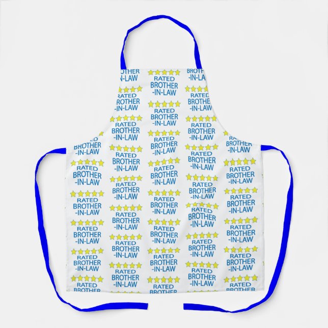 Five Star Brother-In-Law Apron (Front)