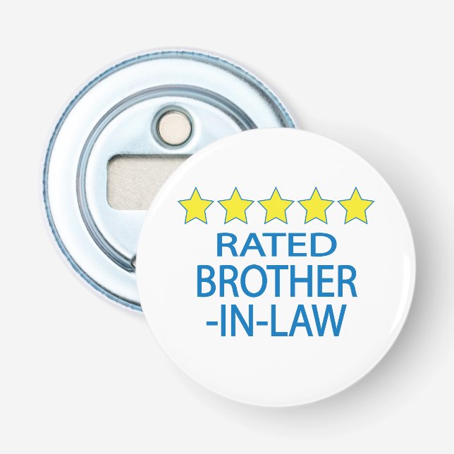 Five Star Brother-In-Law Bottle Opener (Front)