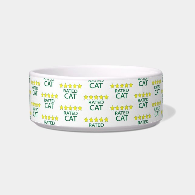Five Star Cat Bowl (Front)