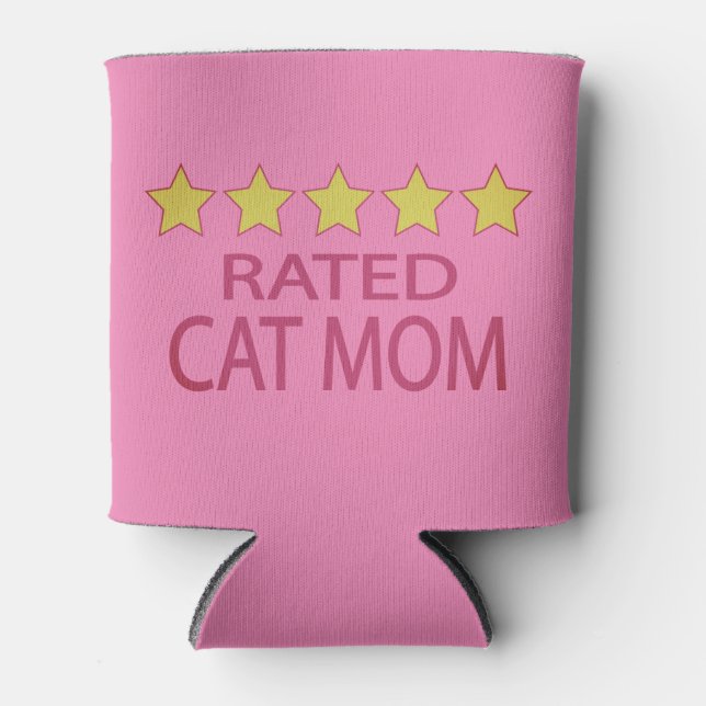 Five Star Cat Mum Can Cooler (Front)