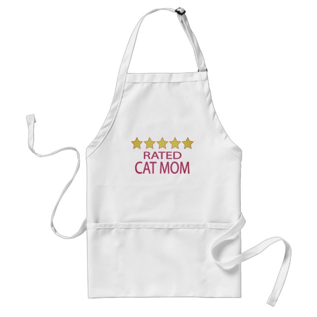 Five Star Cat Mum Standard Apron (Front)