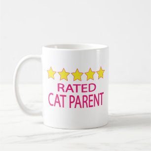Five Star Cat Parent Coffee Mug