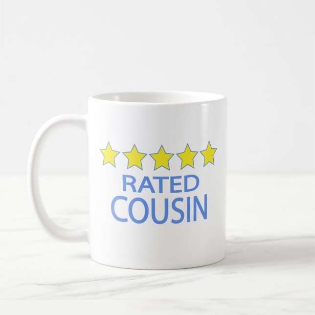 Five Star Cousin Coffee Mug (Left)