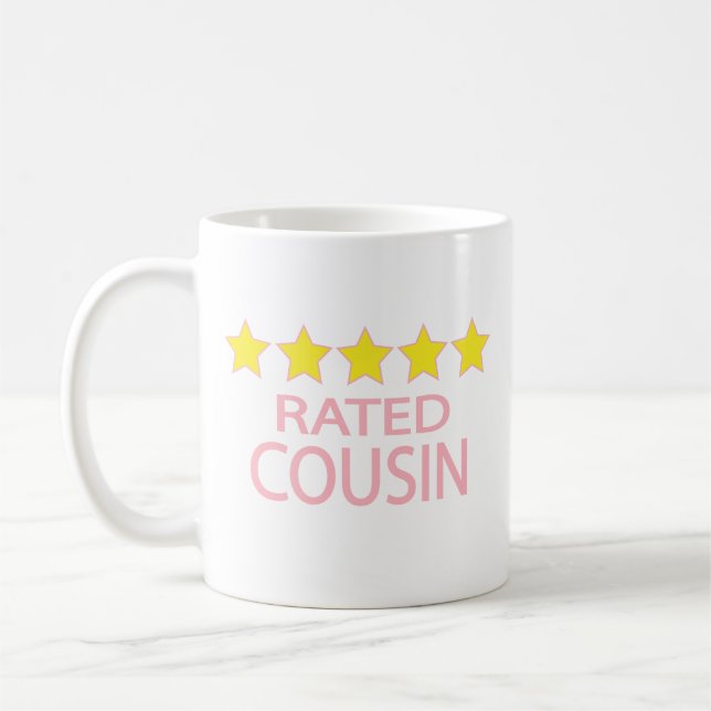 Five Star Cousin Coffee Mug (Left)