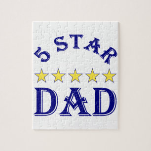 Five Star Dad Jigsaw Puzzle