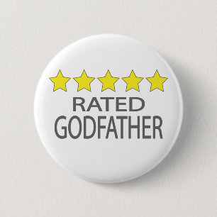 Five Star Godfather 6 Cm Round Badge