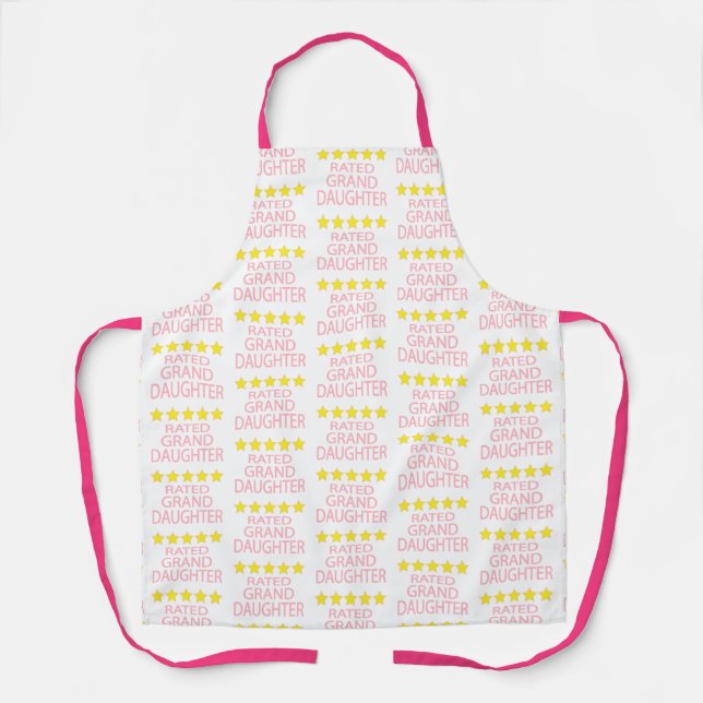 Five Star Granddaughter Apron (Front)