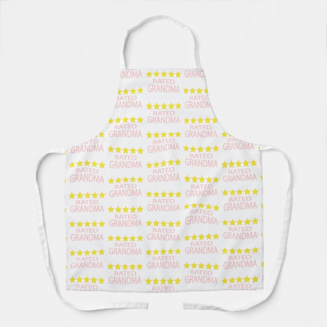 Five Star Grandma Apron (Front)
