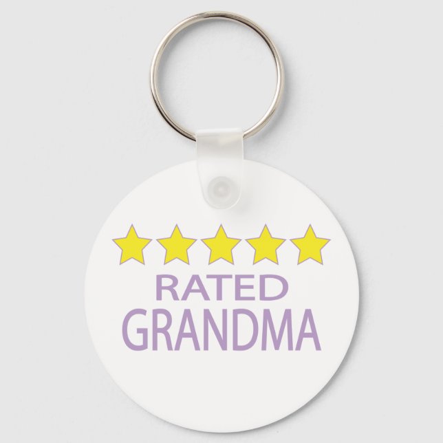 Five Star Grandma Key Ring (Front)