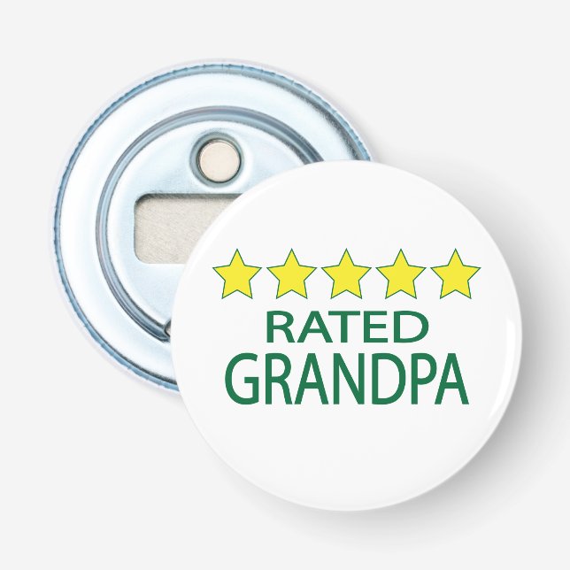 Five Star Grandpa Bottle Opener (Front)