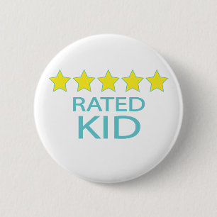 Five Star Kid 6 Cm Round Badge