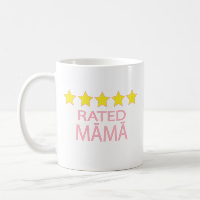 Five Star Māmā Coffee Mug (Left)