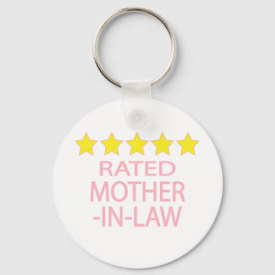 Five Star Mother-in-law Key Ring