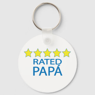 Five Star Papá Key Ring