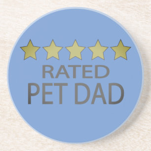 Five Star Pet Dad Coaster