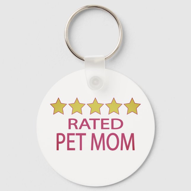 Five Star Pet Mum Key Ring (Front)