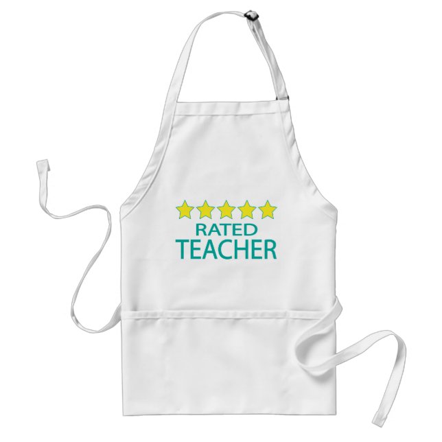 Five Star Teacher Standard Apron (Front)