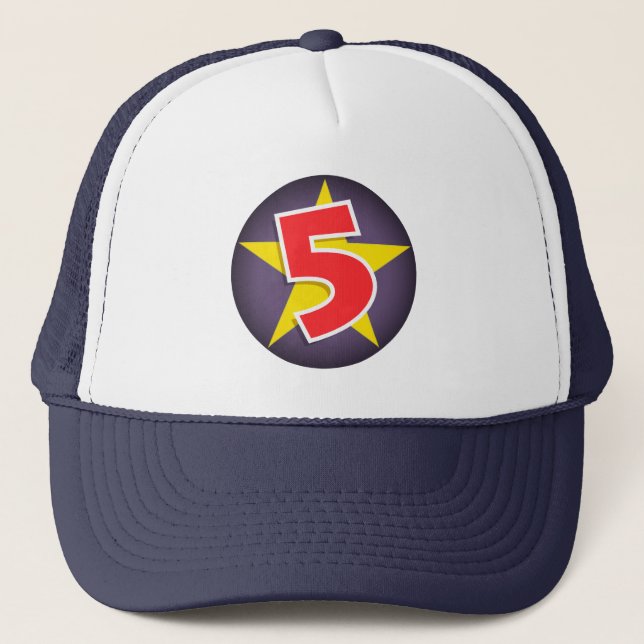 "Five Star" Trucker Hat (Front)