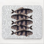Five Striped Fish Mouse Pad<br><div class="desc">Coastal & Tropical</div>