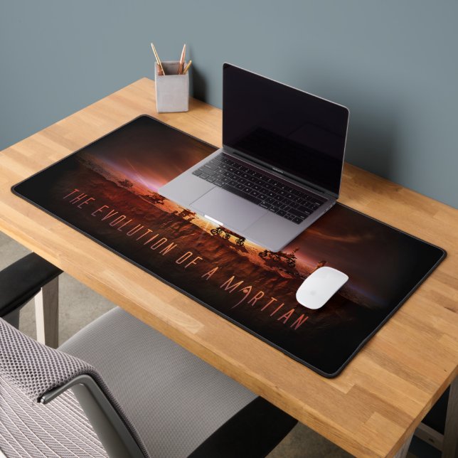 Five Successful Mars Rovers Desk Mat (Office 2)
