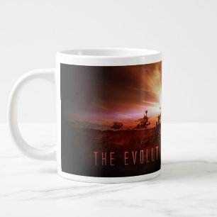 Five Successful Mars Rovers Large Coffee Mug