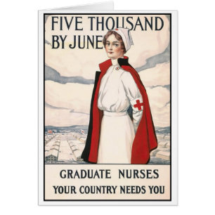 Five Thousand by June Nurse Recruiting Poster