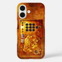 Five to of 12 Steampunk clock Grunge