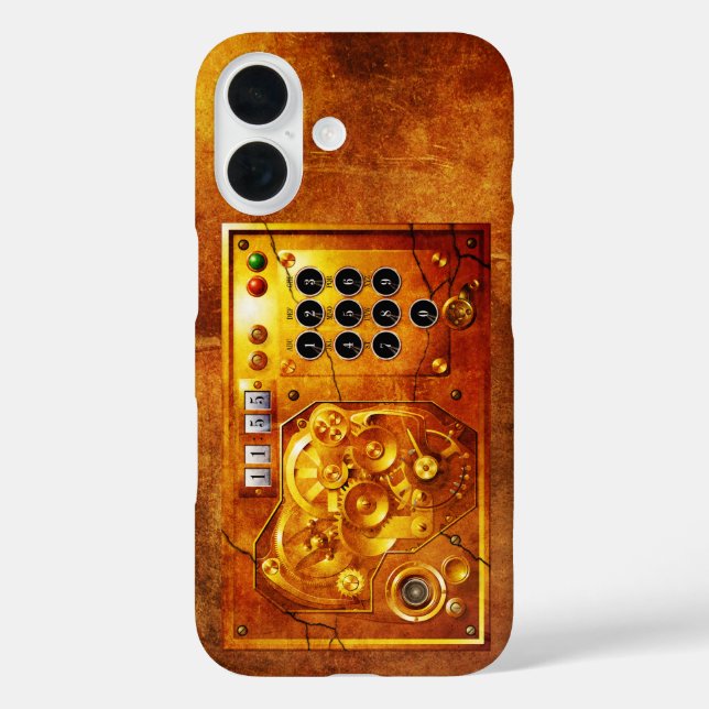 Five to of 12 Steampunk clock Grunge Case-Mate iPhone Case (Back)