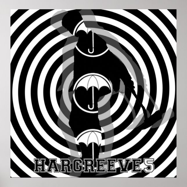 Five umbrella academy  poster (Front)