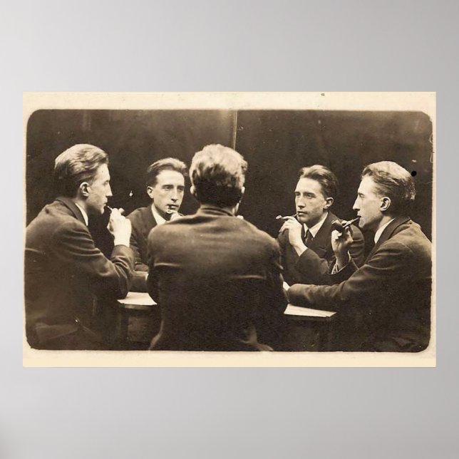 Five-Way Portrait of Marcel Duchamp Fine Art Print (Front)