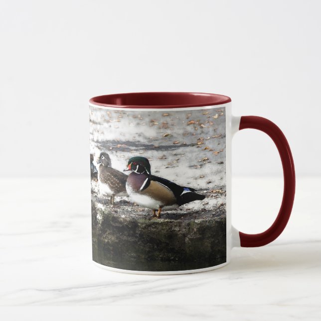 Five Wood Ducks Mug (Right)