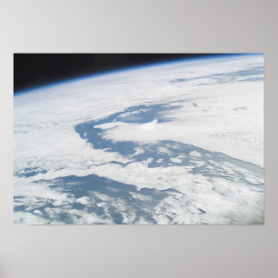 Five year old icebergs near South Georgia Islan Poster