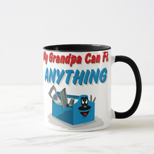 Fix Anything Grandpa Mug (Right)