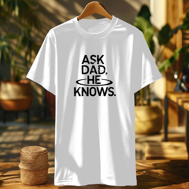 Fix It Dad Knows Shirt | Handyman Humour Tee (Creator Uploaded)